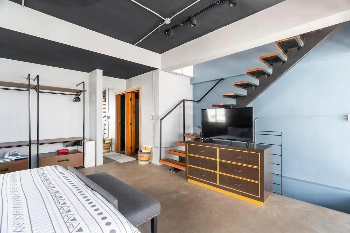 산토도밍고 Ph Loft, 3Floors,Private Jacuzzi N Terrace,Kingbed 아파트 도미니카 공화국