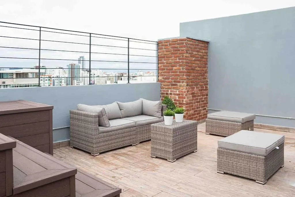 Ph Loft, 3Floors,Private Jacuzzi N Terrace,Kingbed Apartman Santo Domingo