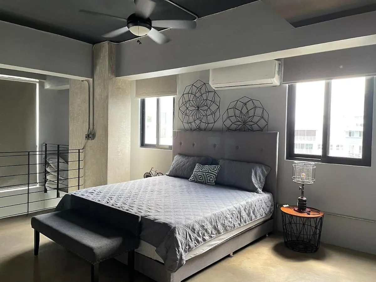 Ph Loft, 3Floors,Private Jacuzzi N Terrace,Kingbed Apartman Santo Domingo